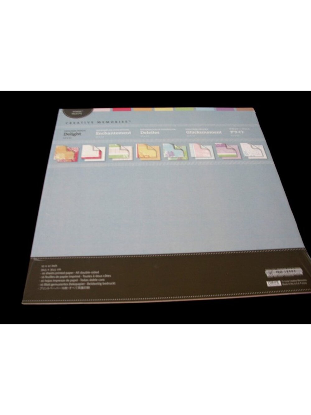 Creative Memories Designer Prints Delight 12 x 12 Scrapbooking  NEW